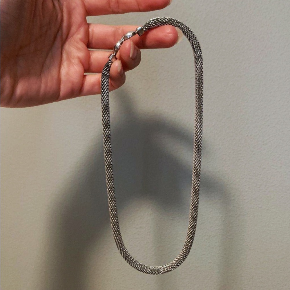 Vintage Fine Chain Mail / Chain Link Choker